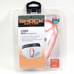 Shock Doctor Athletic Supporter Cup Medium Brief BioFlex Performance Activewear